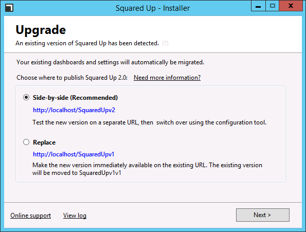 squaredupv2-installer-upgrade